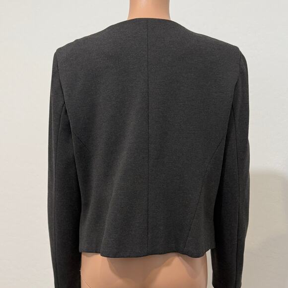 Mario Serrani large open front asymmetrical jacket blazer C1 2375 - Picture 11 of 13